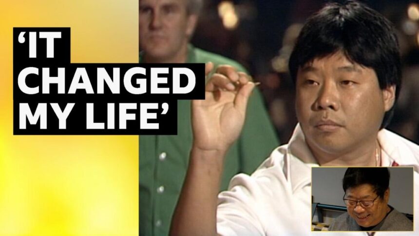 Lim relives his historic 1990 nine-dart finish