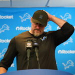 Lions take ownership, don't blame refs after late penalty crushes playoff hopes: 'That's on us'