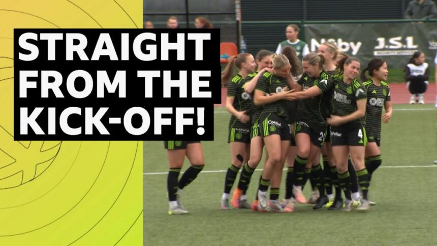 Watch: Celtic's McAneny scores after just four seconds