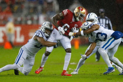 Monday Night Football: San Francisco 49ers vs Indianapolis Colts