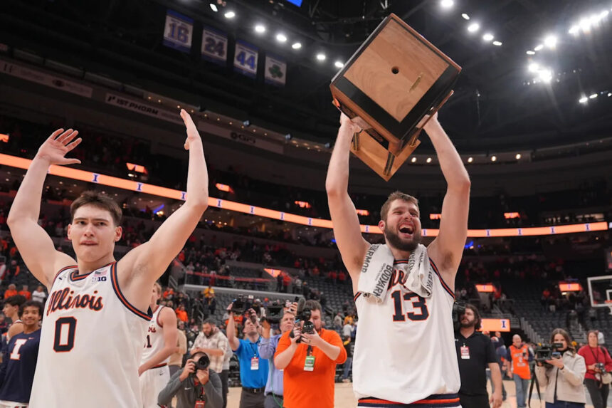 Wagler powers No. 20 Illinois past Missouri 91-48 for biggest blowout in Braggin' Rights rivalry
