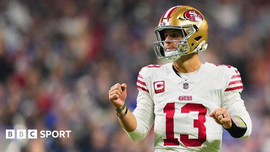 Purdy matches Montana to keep 49ers title bid alive