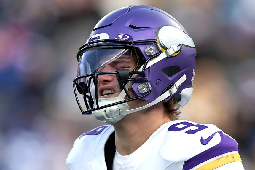 Vikings will start Brosmer at QB vs. Lions with hairline fracture found on McCarthy's throwing hand