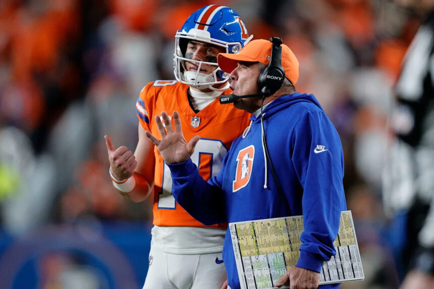 Can the Broncos clinch the AFC West today?