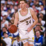 Golden State Warriors jersey history - No. 34 - Tom Tolbert (1989-92)