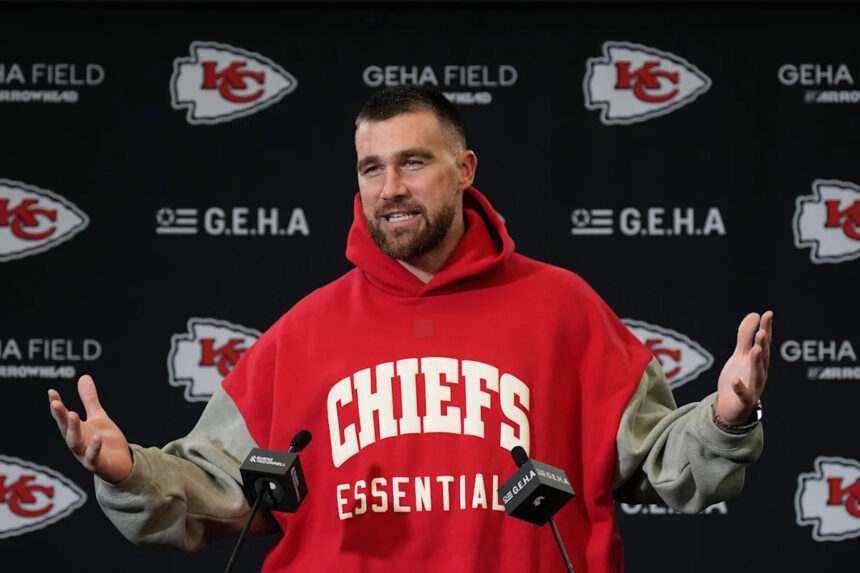 Travis Kelce's emotional night at Arrowhead Stadium may be his last with retirement decision looming