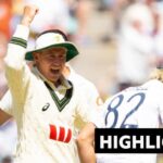 England trail by 46 runs as 20 wickets fall on hectic first day