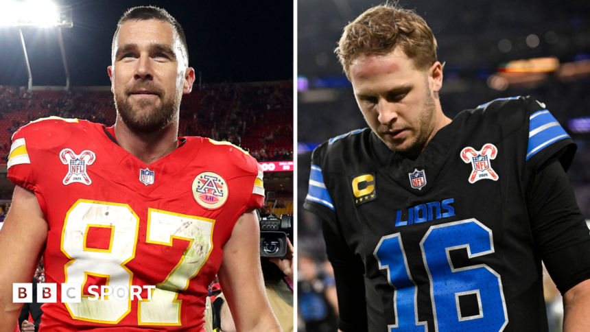 Detroit crumble and a Kelce farewell? - Christmas Day in the NFL