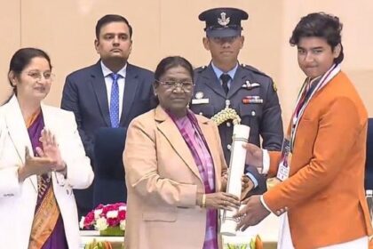 Vaibhav Suryavanshi conferred National Children's Award by President Murmu