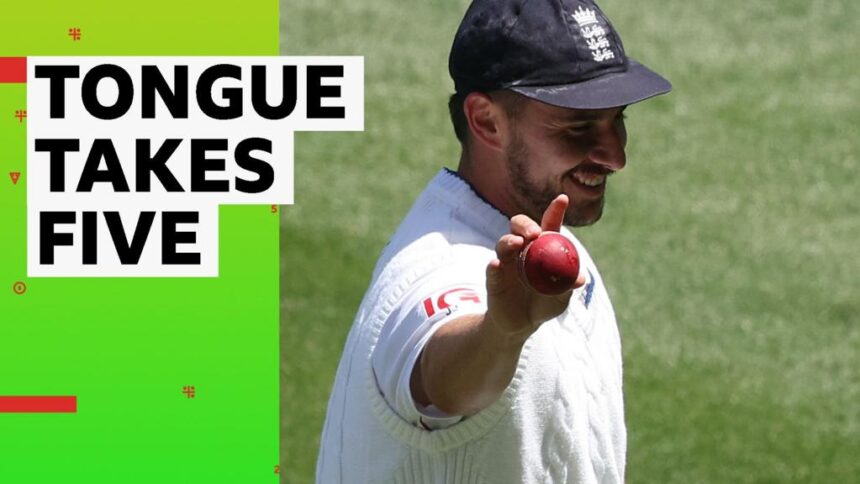 Terrific Tongue's five-wicket haul