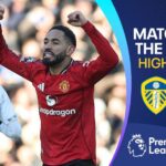 Leeds denied win as Cunha hits back for Man Utd