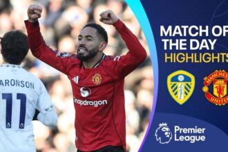 Leeds denied win as Cunha hits back for Man Utd