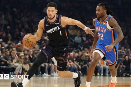 Booker scores in final second as Suns beat Thunder