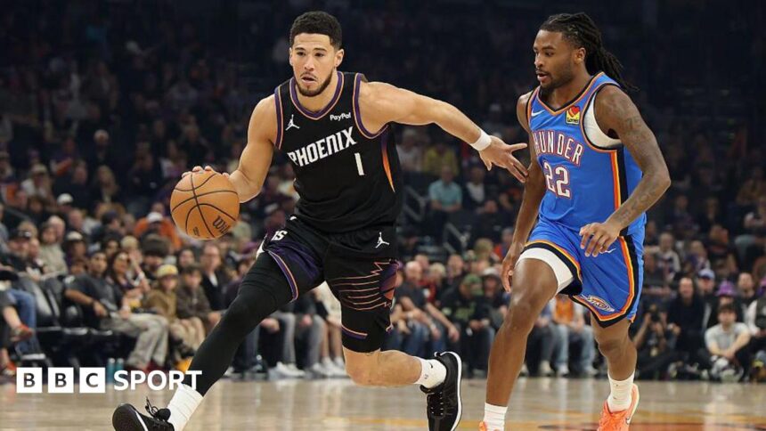 Booker scores in final second as Suns beat Thunder
