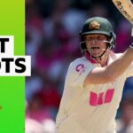 'He's like a gladiator' - Smith reaches century as Australia build lead