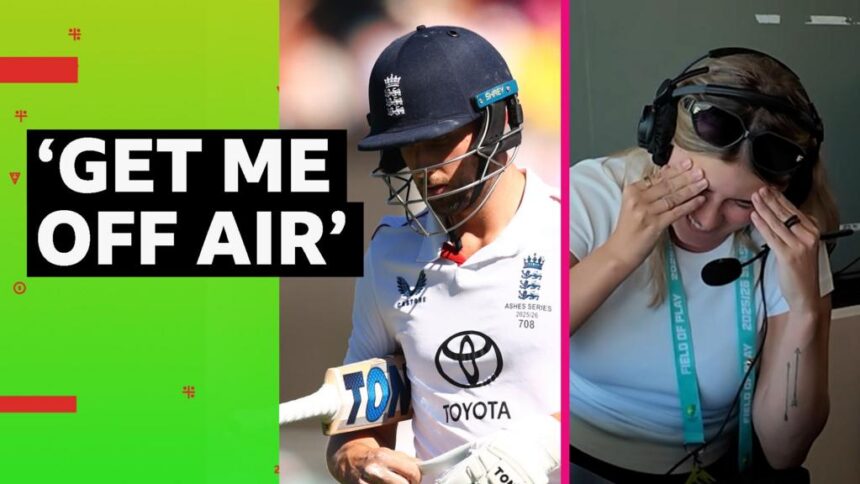 Commentator Hartley struggles to understand 'stupid' Jacks dismissal