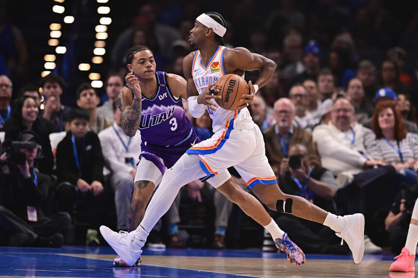 Shai Gilgeous-Alexander's buzzer-beater forces OT as Thunder survive another upset scare vs. Jazz