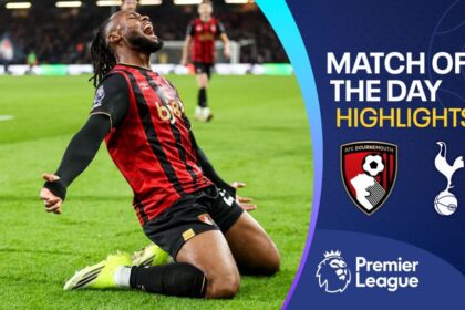 Semenyo strikes late as Bournemouth edge out Spurs
