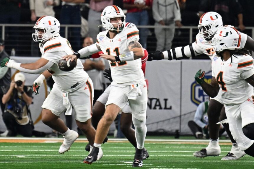 Beck, Miami outlast Ole Miss to reach College Football Playoff finale
