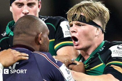 'Everyone hates Henry Pollock' - Northampton relish Bordeaux hostility