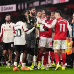 Martinelli sorry for 'heat of the moment' conduct toward injured Bradley in Arsenal-Liverpool match