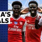Watch Saka's best Premier League goals