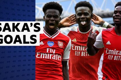 Watch Saka's best Premier League goals