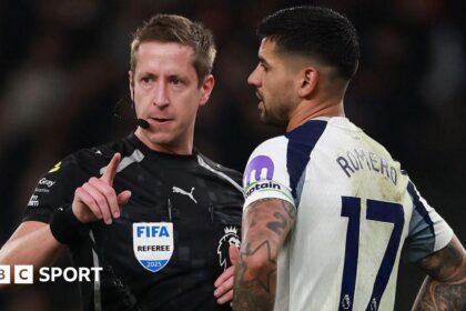 Spurs captain Romero given additional ban after red card