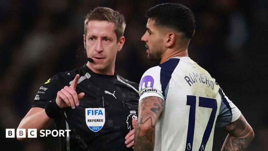 Spurs captain Romero given additional ban after red card