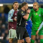 Chelsea charged after bottle thrown following Villa loss