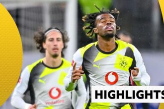 Chukwuemeka's injury time leveller secures point for Dortmund against Frankfurt