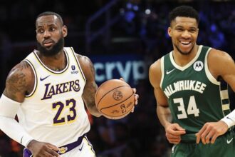 Giannis Antetokounmpo gets the best of LeBron James on final play to seal win for Bucks