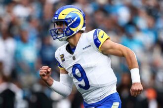 Matthew Stafford’s late heroics lift Rams past Panthers in wild-card thriller