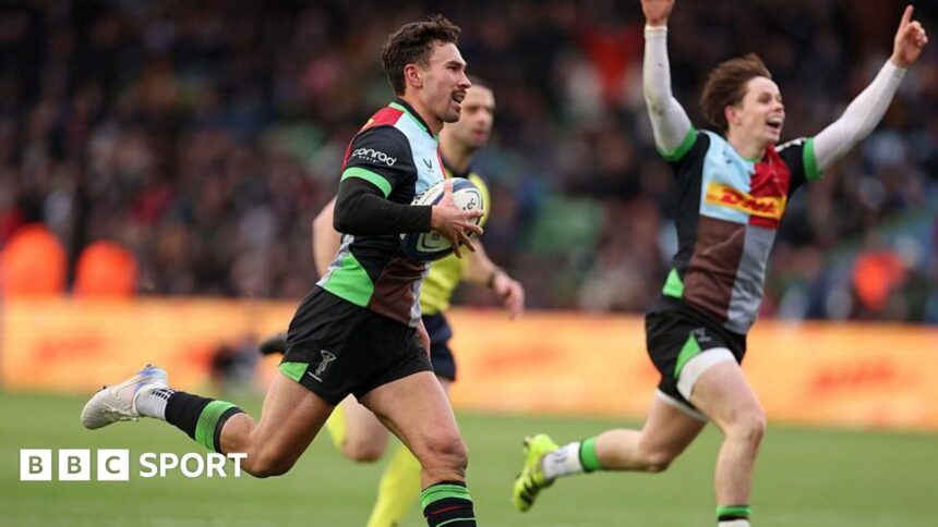David hat-trick seals Harlequins knockout spot