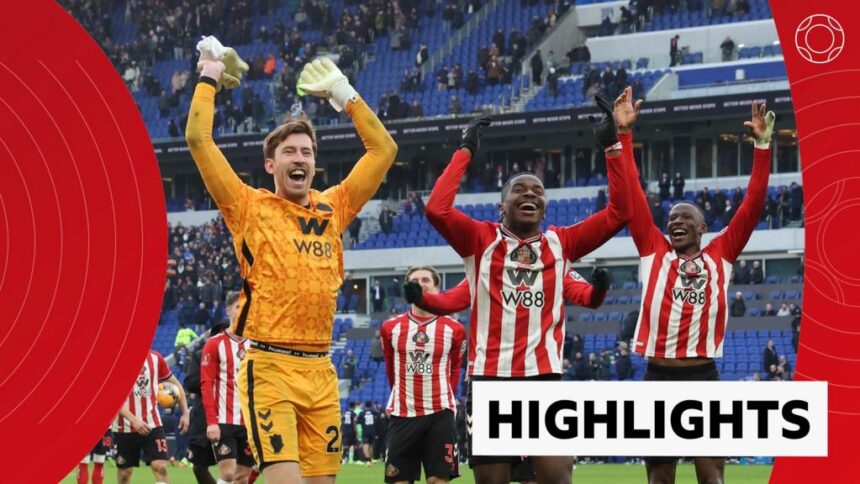Roefs the hero as Sunderland beat Everton on penalties