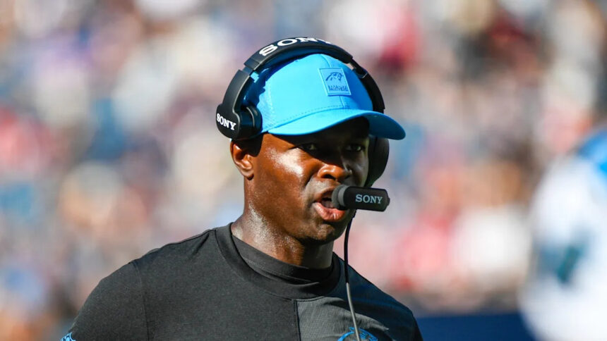 Raiders request interview with Panthers DC Ejiro Evero