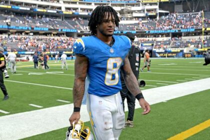 Is Omarion Hampton playing vs. Patriots? Why Chargers RB is off to slow start