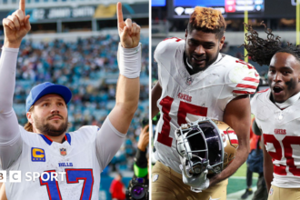 49ers upset champs Eagles in NFL play-offs to progress with Bills & Patriots