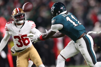 Nick Sirianni defends A.J. Brown after multiple drops