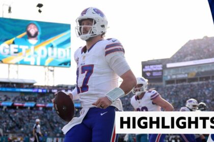 Allen leads Bills to nail-biting victory over Jaguars
