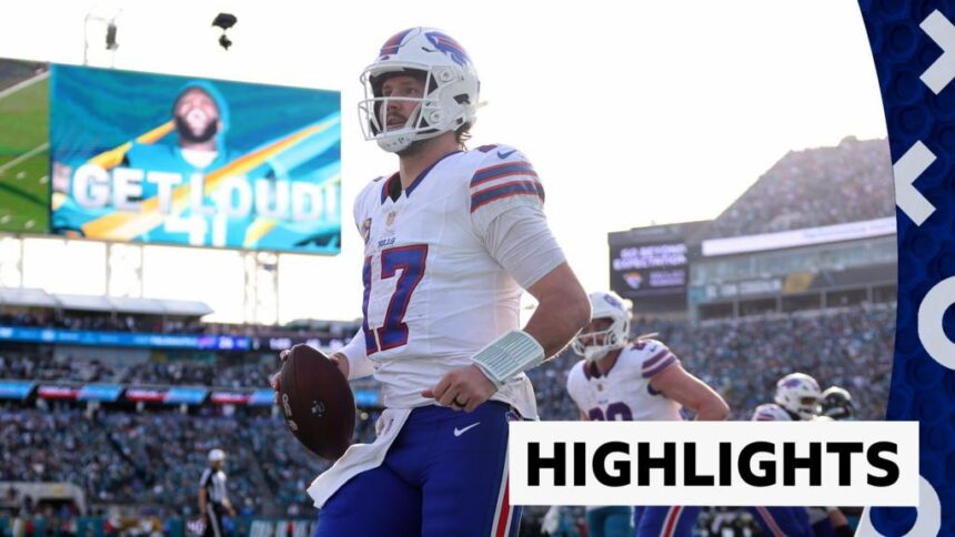 Allen leads Bills to nail-biting victory over Jaguars