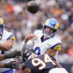 Is Matthew Stafford ready to play in Chicago? The numbers say he could have problems.