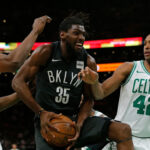 Brooklyn Nets jersey history No. 35 - Kenneth Faried (2018-19)