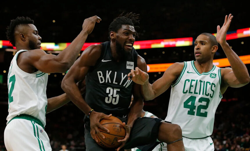 Brooklyn Nets jersey history No. 35 - Kenneth Faried (2018-19)