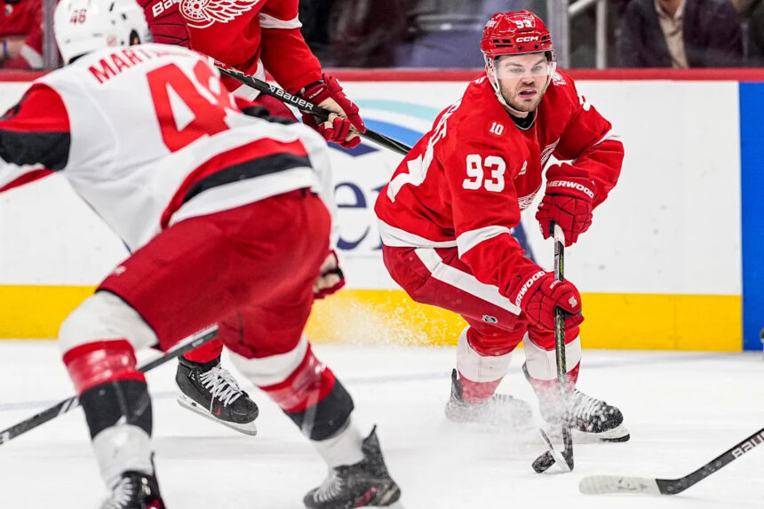 Detroit Red Wings waste 3-goal lead, win in OT on Sergei Fedorov night
