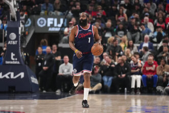 Clippers star James Harden passes Shaquille O'Neal for 9th place on the NBA's all-time scoring list