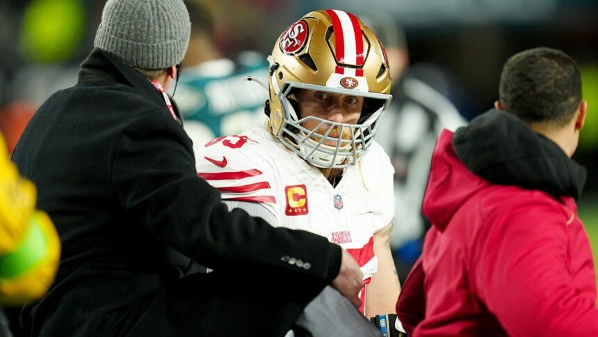 49ers star George Kittle reflects on season-ending injury: 'Football sucks sometimes'