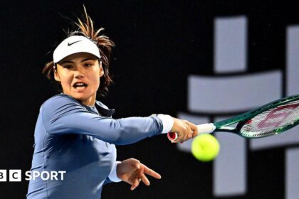 Rain delays Raducanu in Hobart first round