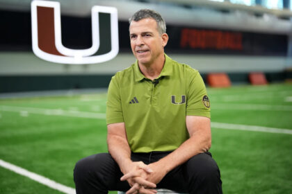Mario Cristobal's path back to Miami was forged by family. He has Miami on the cusp of a CFP title