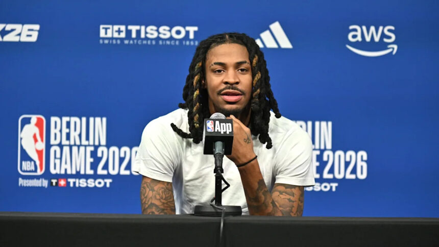 Ja Morant's reaction to trade rumors swirling around him is to just 'live with it'